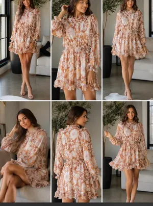 Floral Dress L'ATISTE thumbnail 2