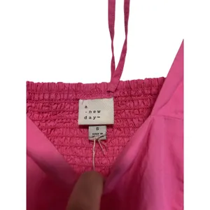 A New Day Pink Puff Sleeve Dress Small thumbnail 7