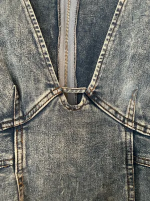 Shop Zoco Sarah Beth Denim Midi Dress thumbnail 5