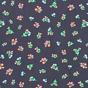 Loft Dress Floral Navy Slit Midi Size 10.‎ thumbnail 5