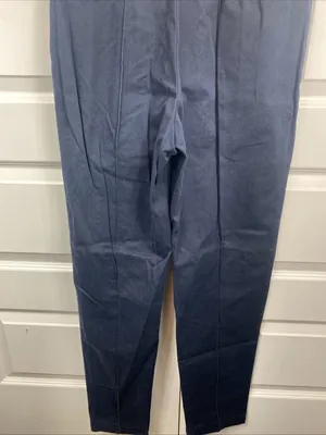 Vintage Ralph Ralph Lauren Pointe Pants Side Zip Career Casual Blue 12 Inseam 31 thumbnail 5