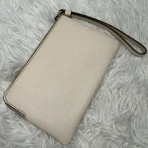 COACH White Zip Wristlet thumbnail 2