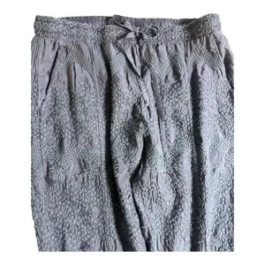 Johnny Was lace look and embroidered pants beige sz Small NWOT thumbnail 2