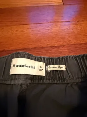 Abercrombie Grey Cargo Pants thumbnail 2