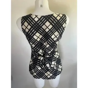 Women's J. crew Silk Tank‎ Tie Top, Size 2 Small EUC! 0210 thumbnail 4