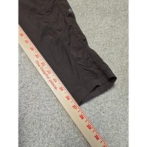 Lululemon Dance Studio Brown Ruched Athletic Pants Unlined Women's Size 8 EUC thumbnail 6