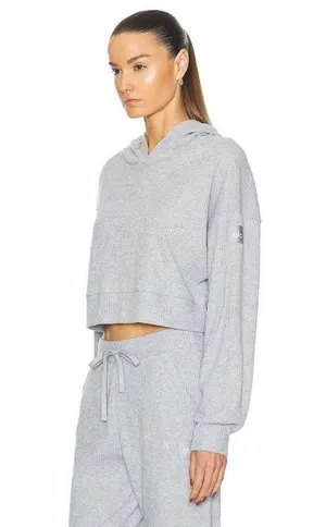 Alo Muse Hoodie Athletic Heather Grey S thumbnail 2