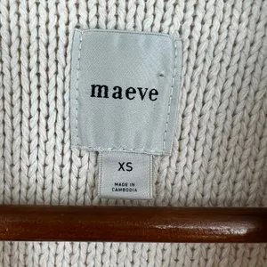 Anthropologie Maeve Linen Blend Icon Sweater Tank Top popsicle summer size XS thumbnail 6