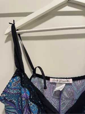Linea Donatella Paisley Chemise thumbnail 3
