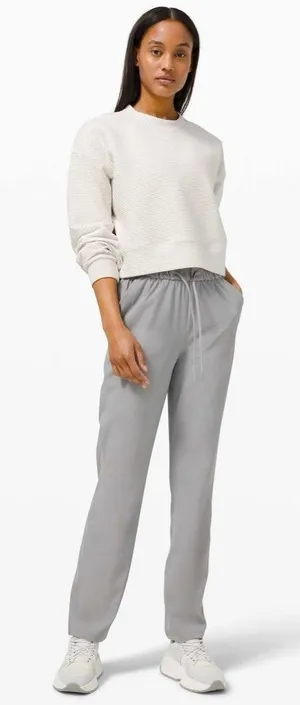 Lululemon stretch high rise pant Rhino Grey W5CZES size 4 thumbnail 1