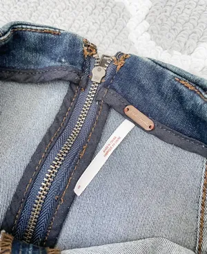 Modern Femme Dark Wash Mini Skirt thumbnail 2