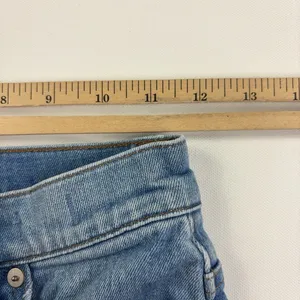 Madewell Wide-Leg Crop Jeans Womens 23 Blue Light Wash High Rise Stretch Denim thumbnail 7