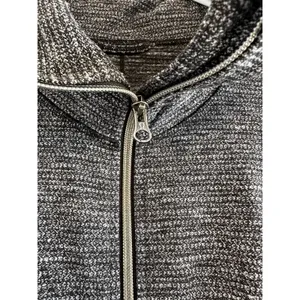 Lululemon Athletica 6 Gray‎ Cowl Mock Neck Full Zip Fitness Yoga Jacket Outdoor thumbnail 6