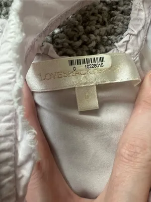 LoveShackFancy Pale Pink Eyelet Cotton Mini Dress thumbnail 5