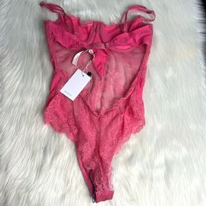 Lovers + Friends Ariella Bodysuit in Rose thumbnail 6