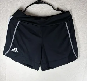 Shorts Medium Black Adidas ClimaCool Athletic Running Training Performance thumbnail 1
