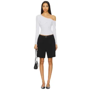 ASTR the Label Kora Top in White Small New Womens Long Sleeve Tee thumbnail 4