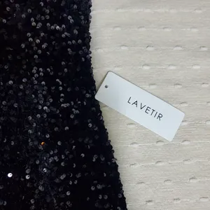 Lavetir Sequin One Shoulder‎ Bodycon Mini Dress Prom Dance Size S thumbnail 7
