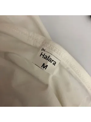 Halara Spaghetti Strap Crossover Cover Up Wrap InstantCool Dress-UPF50+ White M thumbnail 5