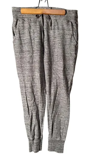 Daily Ritual Women's Size Medium Jogger Sweatpants Light Heather Gray Mid-Rise thumbnail 1