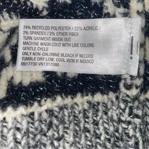 A New Day Fair Isle Mock Neck Cheers Sparkle Sweater in XS thumbnail 14