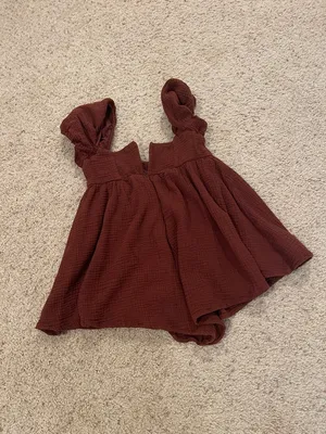 Deep brown princess Polly Lorna romper size 4 #134 thumbnail 5