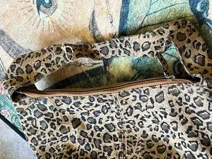 Leopard Print Shoulder Bag thumbnail 4