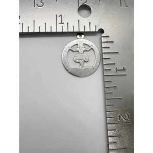 Vintage Forstner‎ Lot of 2 Boy Girl Charm Pendant Sterling 925 Silver 1960s 5.2g thumbnail 8