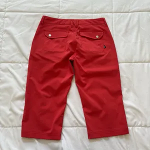 NVO by Lanctot Cropped Pants Womens 2 Red Golf Preppy Outdoor Activewear‎ Luxury thumbnail 9