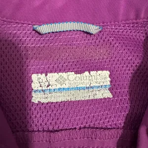 Columbia Women Purple Utility Short Sleeve Button Up Outdoor Shirt Size M‎ thumbnail 6