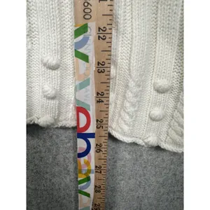 NWT RXB XL Sweater‎ Turtleneck Womens Top Cream Long Sleeve Ribbed Holiday thumbnail 6