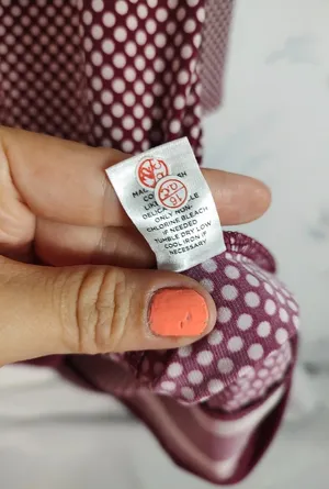 Charming Charlie Polka Dot Dress thumbnail 6