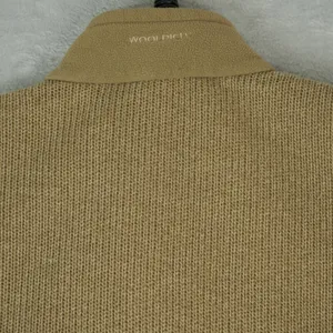 Woolrich Vest Womens M‎ Full Zip Acrylic Blend Brown Gorpcore Cabincore thumbnail 4