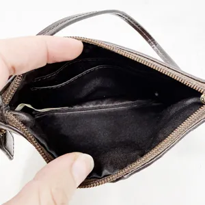 [Coach] Signature C Peyton Coated Canvas Wristlet Brown FLAWS - READ DESCRIPTION thumbnail 5
