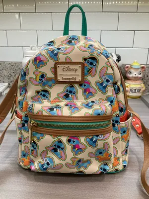 Loungefly Disney Lilo & Stitch Decade Outfits Mini Backpack‎ thumbnail 1