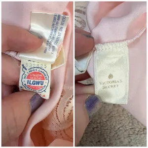 NWOT Vintage Victoria's Secret Lace Trim Gold Label Union Tag Teddy Size P/S thumbnail 4