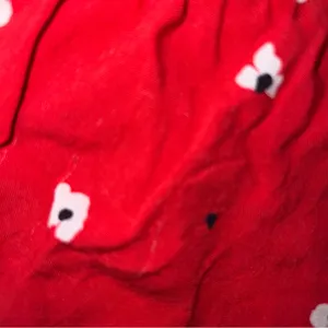 Sweet Rain red floral ruffle shorts. thumbnail 4