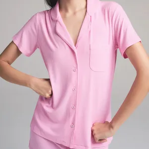 Skims Soft Lounge Sleep Shirt in Bubblegum Pink NWT thumbnail 1