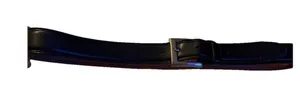 IZOD Black & Brown SILVER BUCKLE BELT Women's Size 36 thumbnail 1