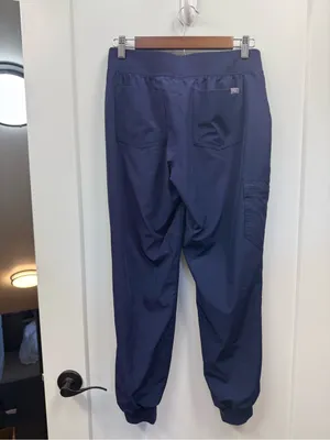 Figs Zamora Jogger Scrub‎ Pant Navy Blue Drawstring Medical Women’s Small thumbnail 4