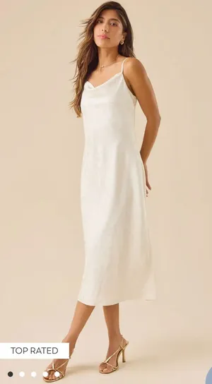 Altar'd State Dress White thumbnail 1