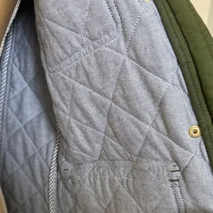 Women’s JCrew Quilted Green Jacket thumbnail 4