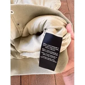 7 For All Mankind Eyelet Sleeve Bomber Jacket Womens Sage‎ Green Medium (T1) thumbnail 12