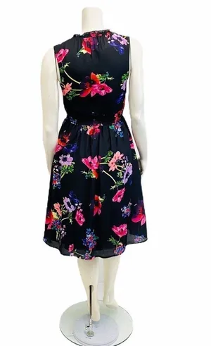 MODCLOTH Floral Women’s Small Savor the Occasion A Line Sleeveless Floral Dress thumbnail 6