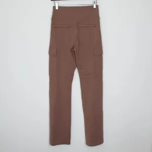 Athleta Delancey Straight Cargo Pant Womens XS‎ Brown High Rise Trousers Stretch thumbnail 8