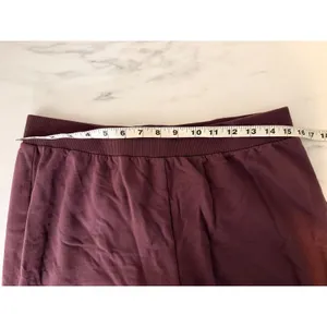 Barefoot Dreams Petite‎ Medium Plum Modal Cotton Fleece Lounge Pants BDWNV22008 thumbnail 7