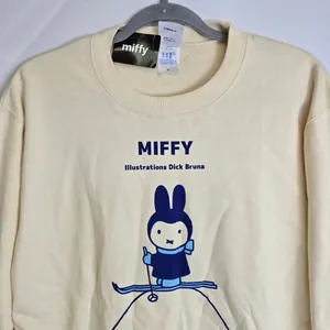 Miffy Style Limited Edition Skiing Crewneck Sweatshirt Cotton Medium New thumbnail 8