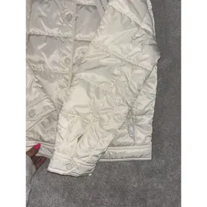 Rebecca Minkoff‎ quilted puffer jacket white medium NWT msrp $228 thumbnail 3