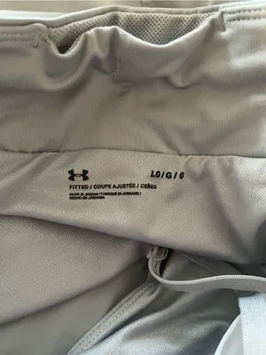 Under Armour Womens Gray Athletic Shorts Large Gym Stretchy Comfy thumbnail 5