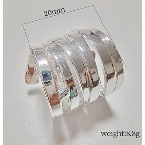 Boutique MultiLayer Adjustable Wrap Ring |‎ 925 Sterling Silver thumbnail 4